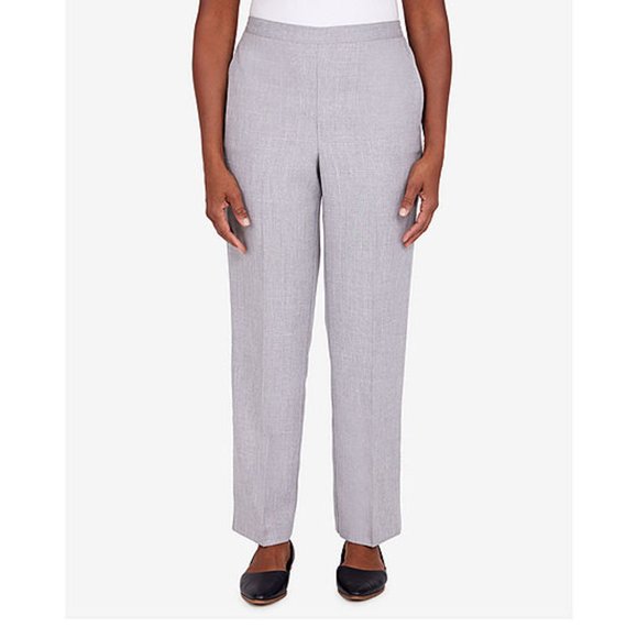Alfred Dunner Pants - Alfred Dunner Women's Straight Pull-On Pants Size 14